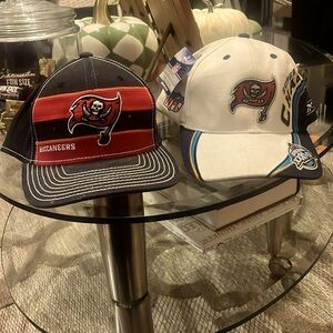 Two Tampa Bay Buccaneers Baseball Caps